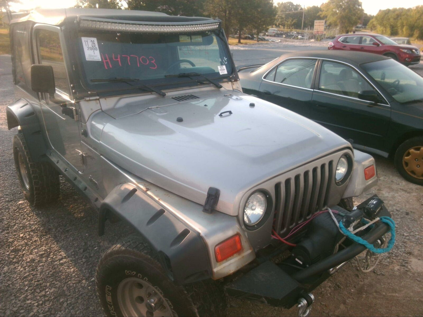 Rear Seat JEEP WRANGLER 00