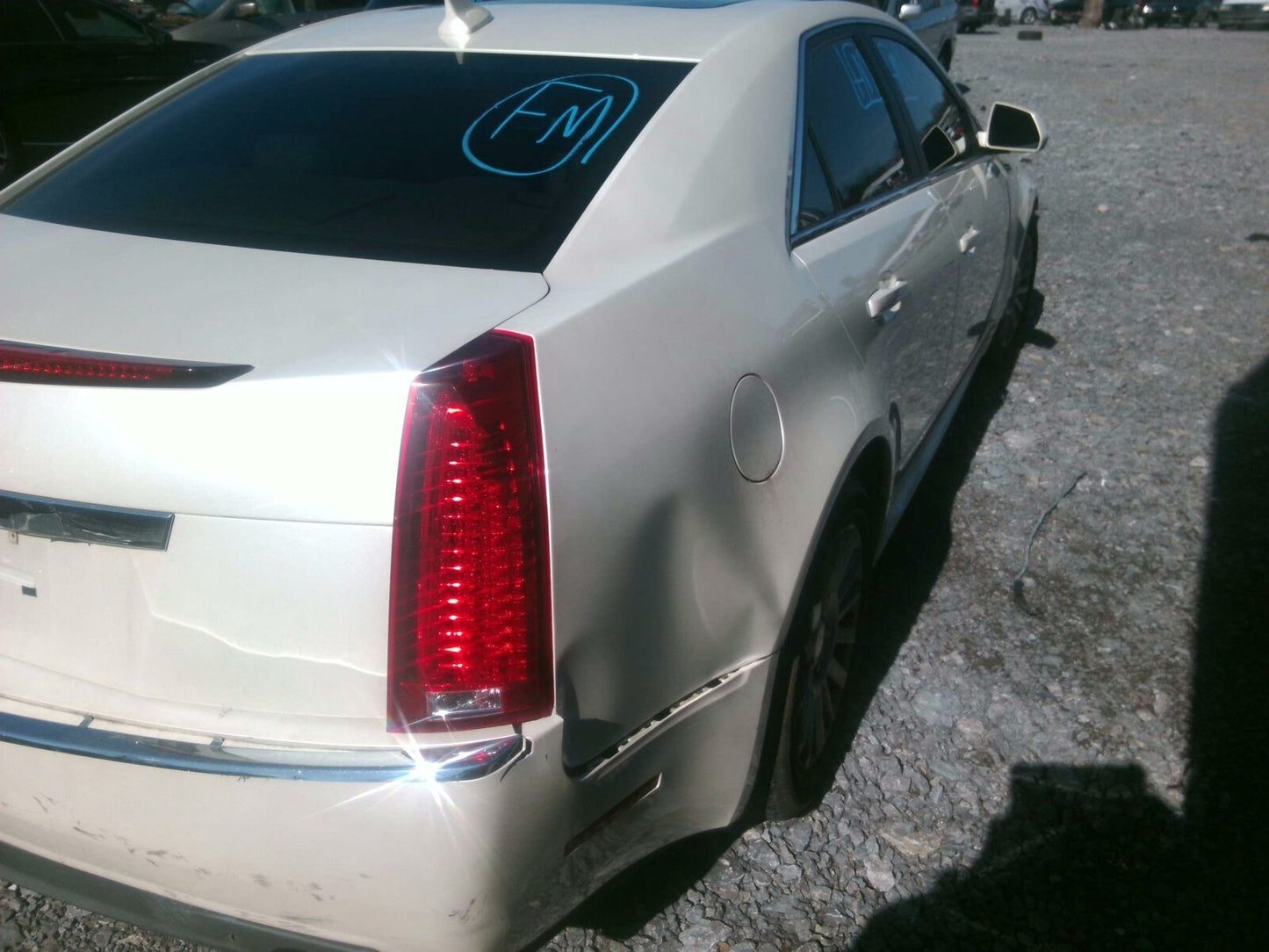 Rear Seat Belt CADILLAC CTS Left 10