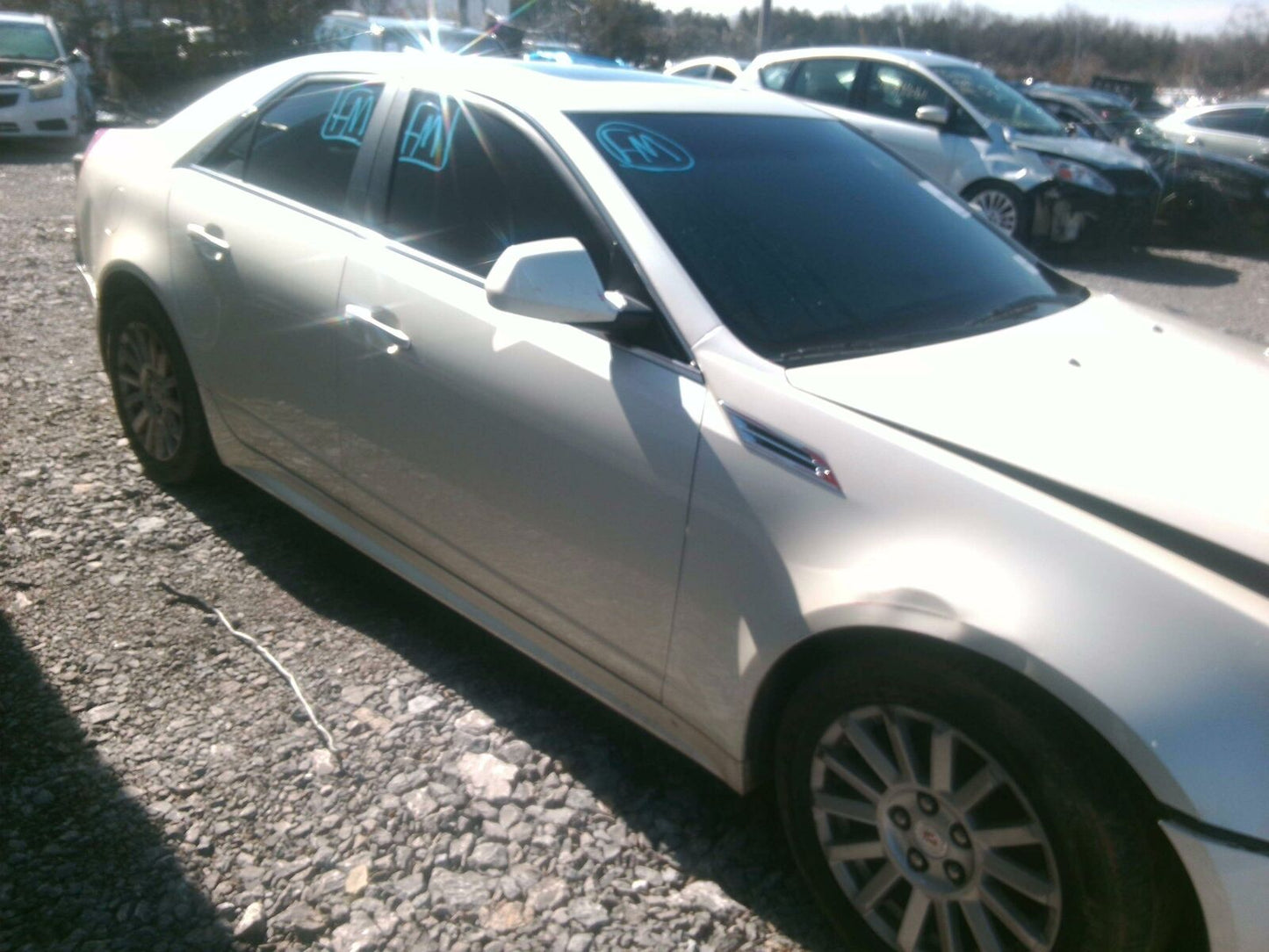 Front Bumper Assy. CADILLAC CTS 08 09 10 11 12 13 14 scratches