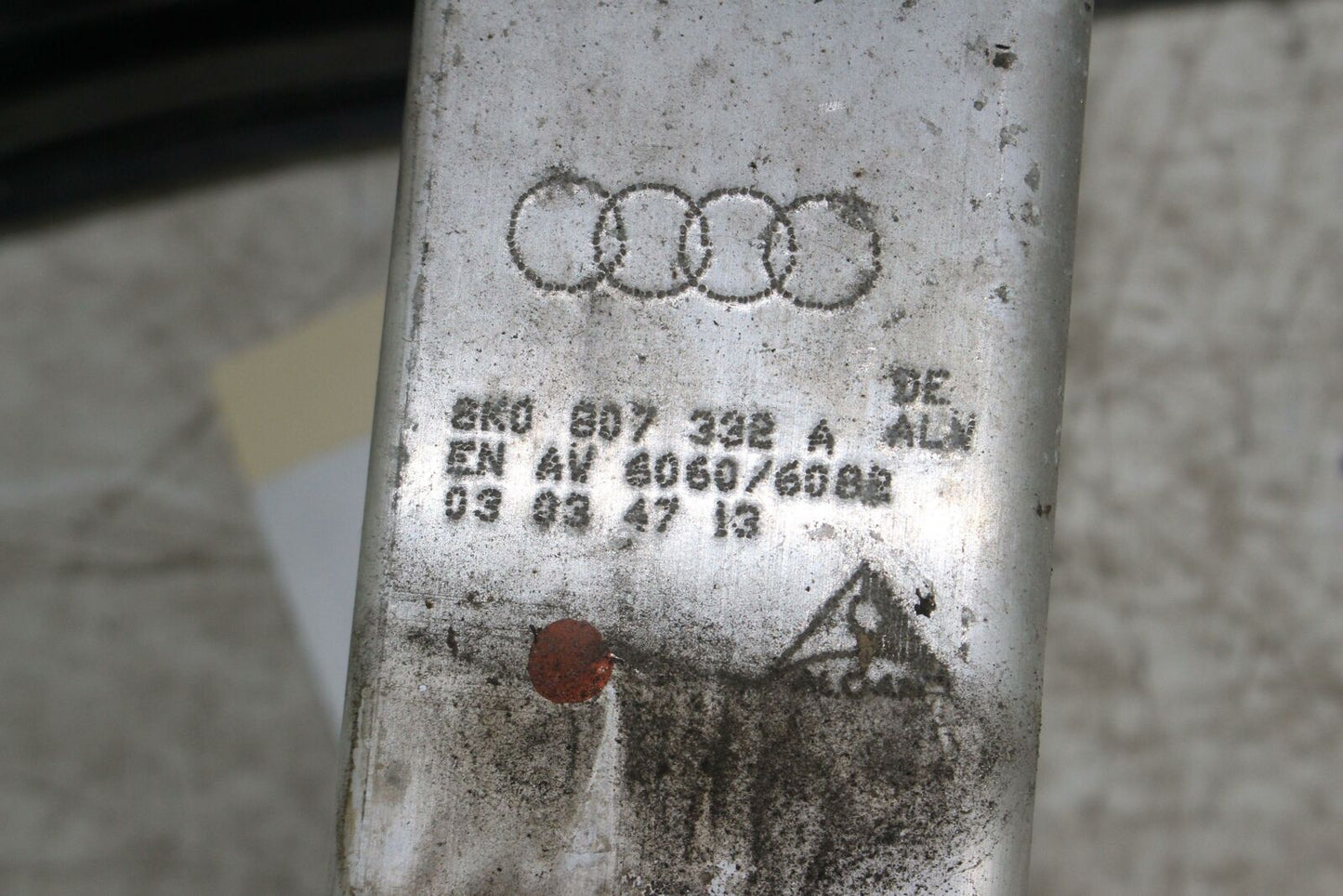 Rear Bumper Reinforcement AUDI A4 09 10 11 12 13 14 15 16