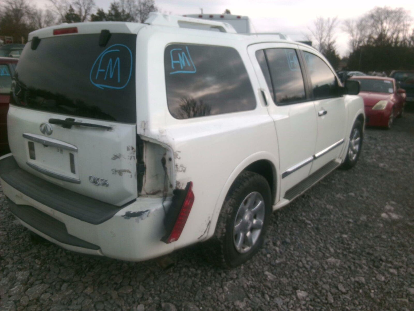 Trunk/decklid/hatch/tailgate INFINITI QX56 04 05 06 07 08 09 10