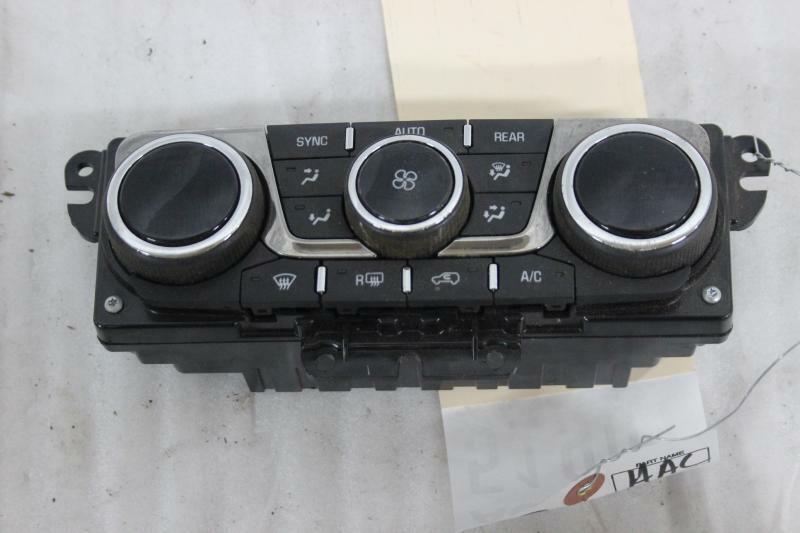 Heater A/c Control BUICK ENCLAVE 13 14 15 16 17