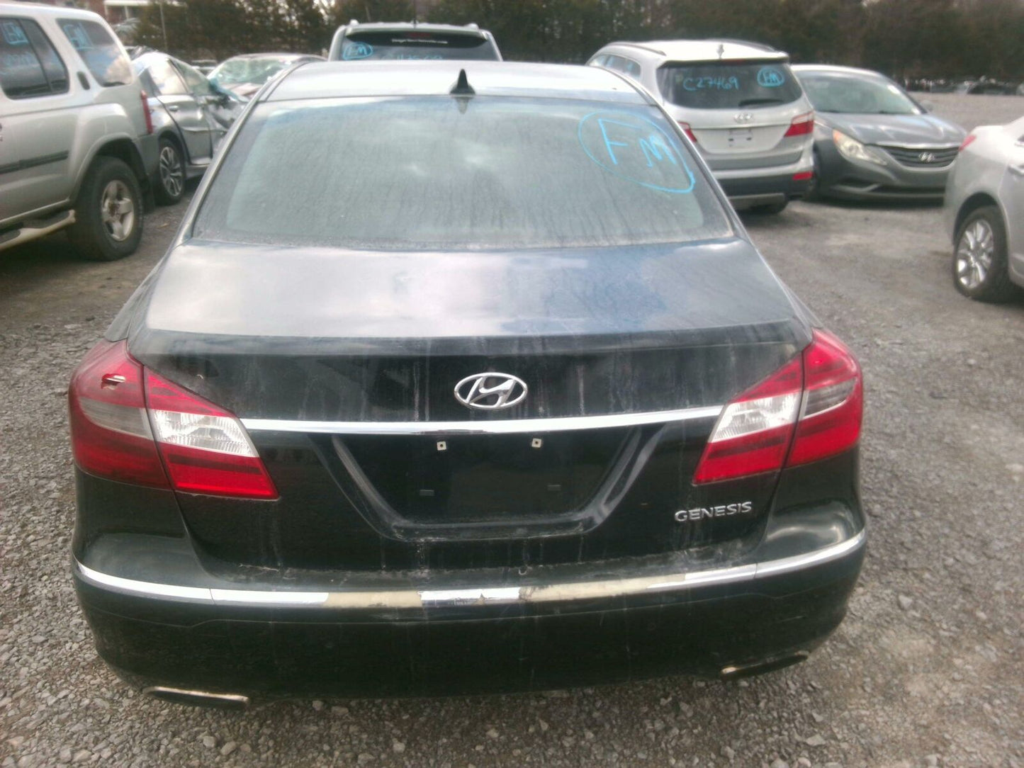 Trunk/decklid/hatch/tailgate HYUNDAI GENESIS 09 10 11 12 13 14