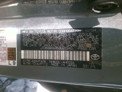 Transmission Assy. TOYOTA PRIUS 04 05 06 07 08 09