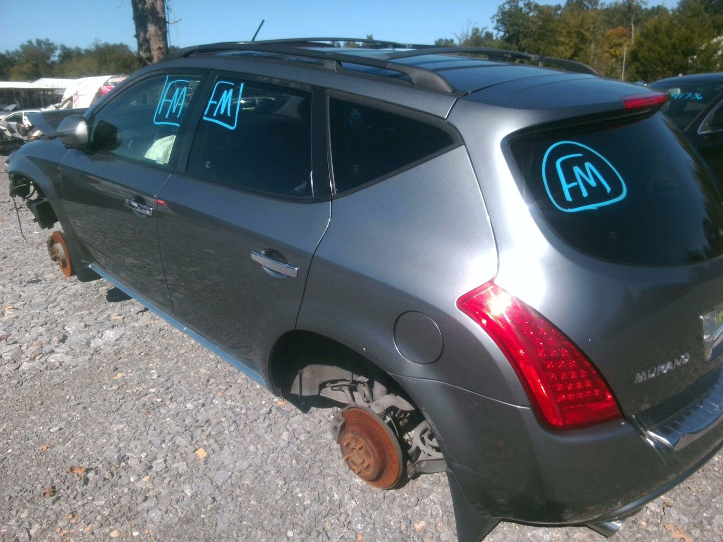 Tail Light Assembly NISSAN MURANO Left 06 07