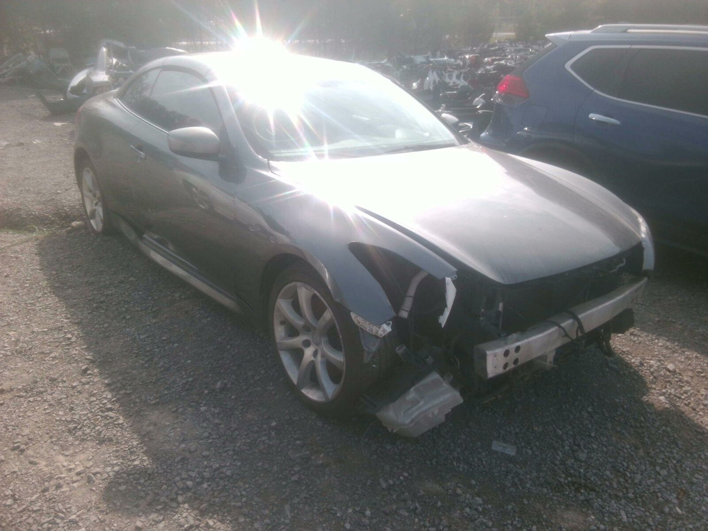 Sun Visor INFINITI G37 Left 09 10 11 12 13