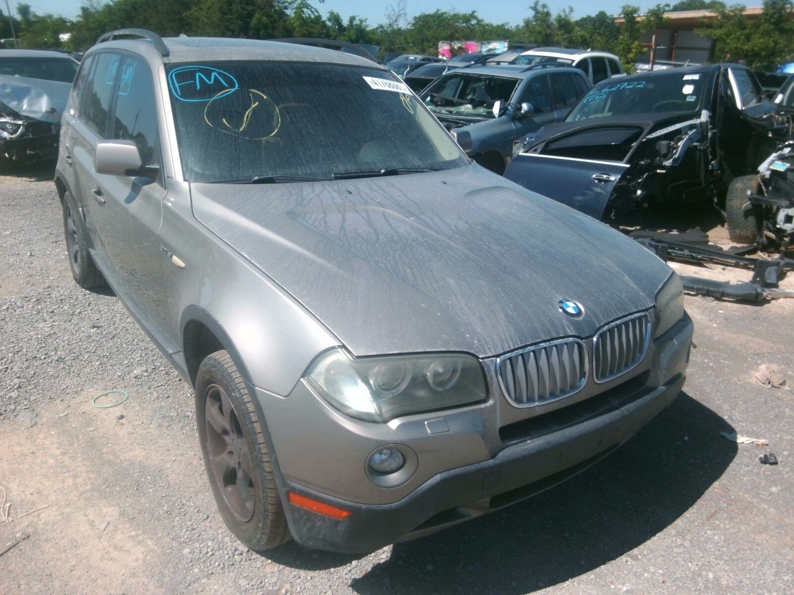 2007 bmw online x3 front bumper