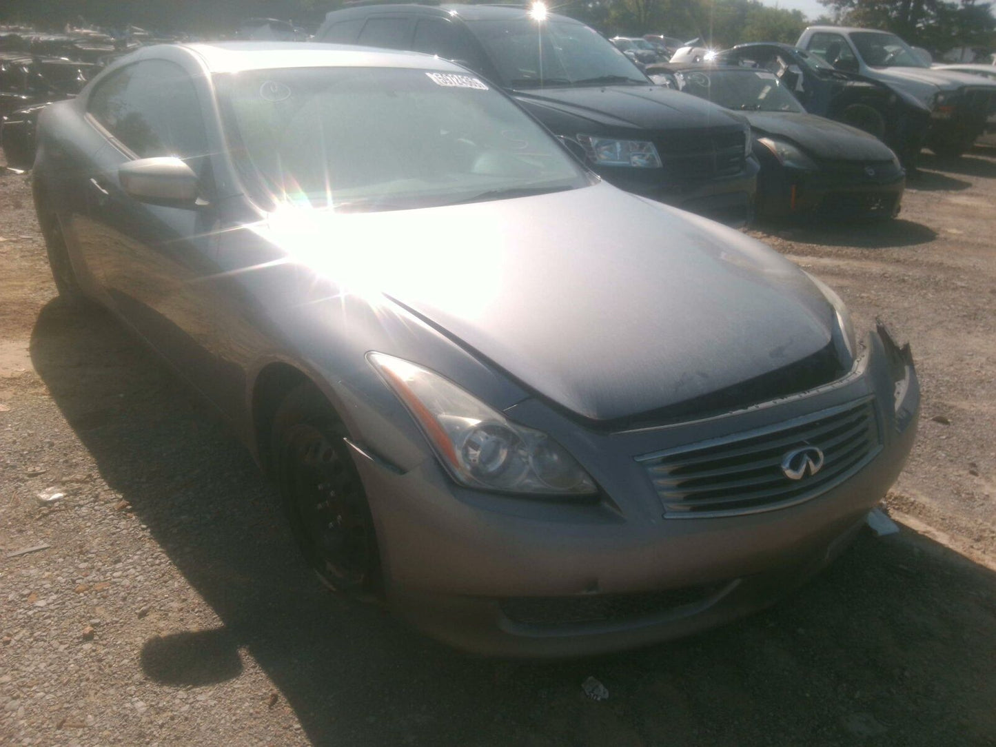 Sun Visor INFINITI G37 Left 09 10 11 12 13