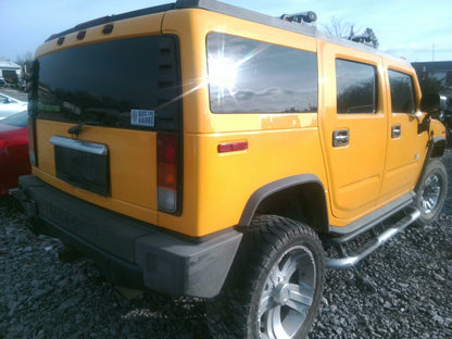 Rear Door HUMMER H2 Right 03 04 05 06 07 08 09