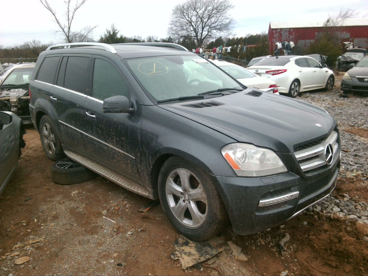 Trunk/decklid/hatch/tailgate MERCEDES GL CLASS 07 08 09 10 11 12