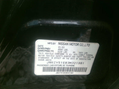 Transmission Assy. INFINITI G35 03 04