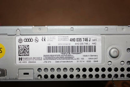 Audio & Visual Equip.(radio) AUDI A6 12 13 14 15