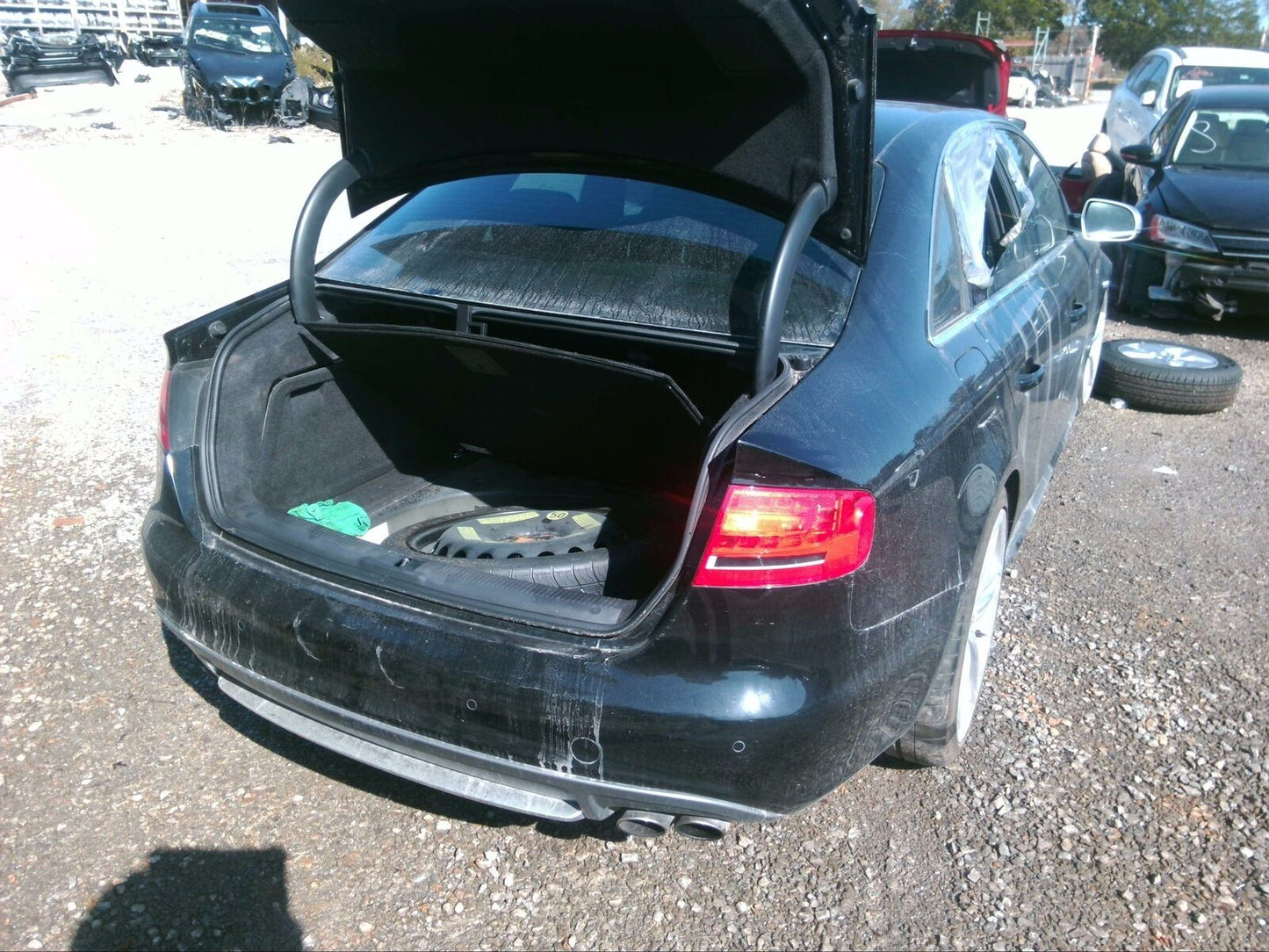 Rear Seat Belt AUDI S4 Left 12