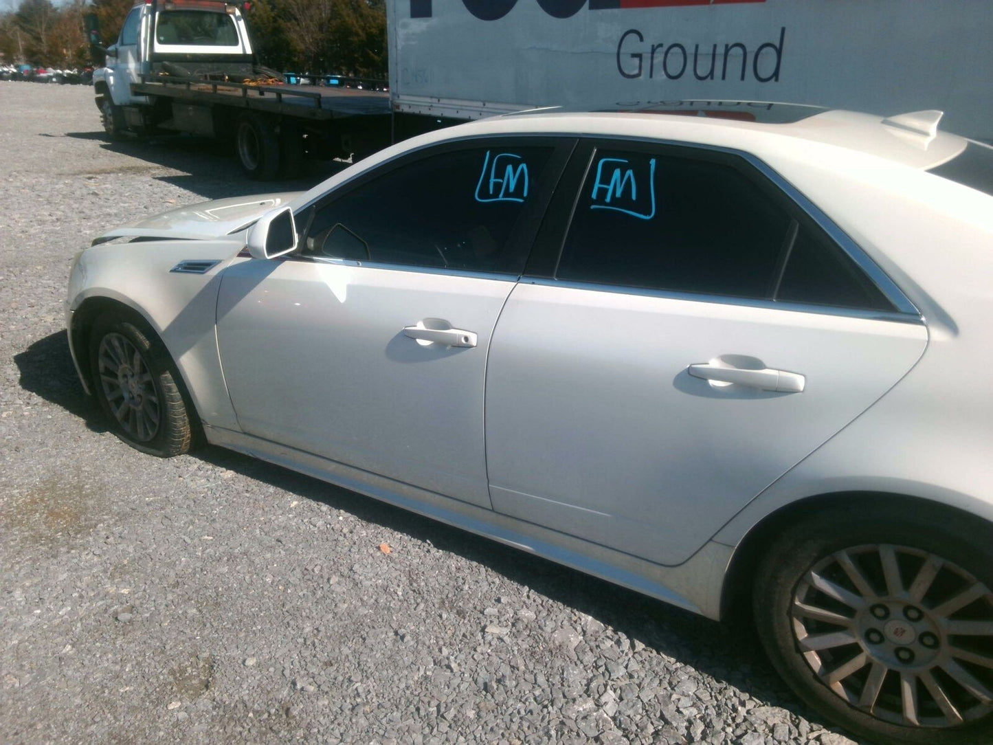 Rear Door CADILLAC CTS Left 08 09 10 11 12 13 14