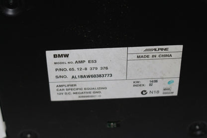 Audio & Visual Equip.(radio) BMW X5 00 01 02 03 04 05 06