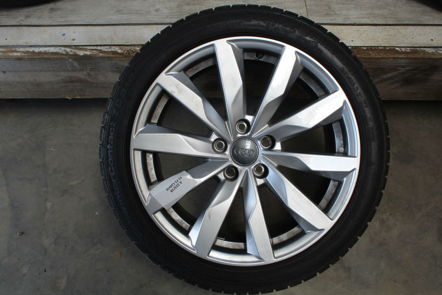 Wheel AUDI S5 18 19 SET W/TIRES