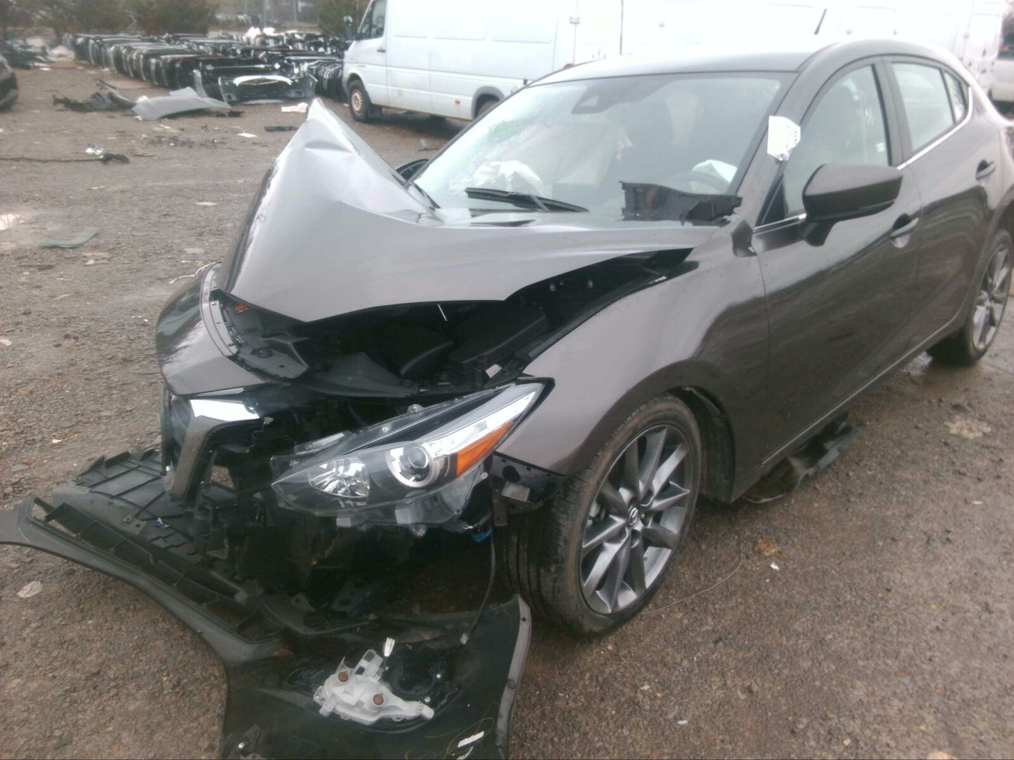 Rear Bumper Assembly MAZDA 3 14 15 16 17 18