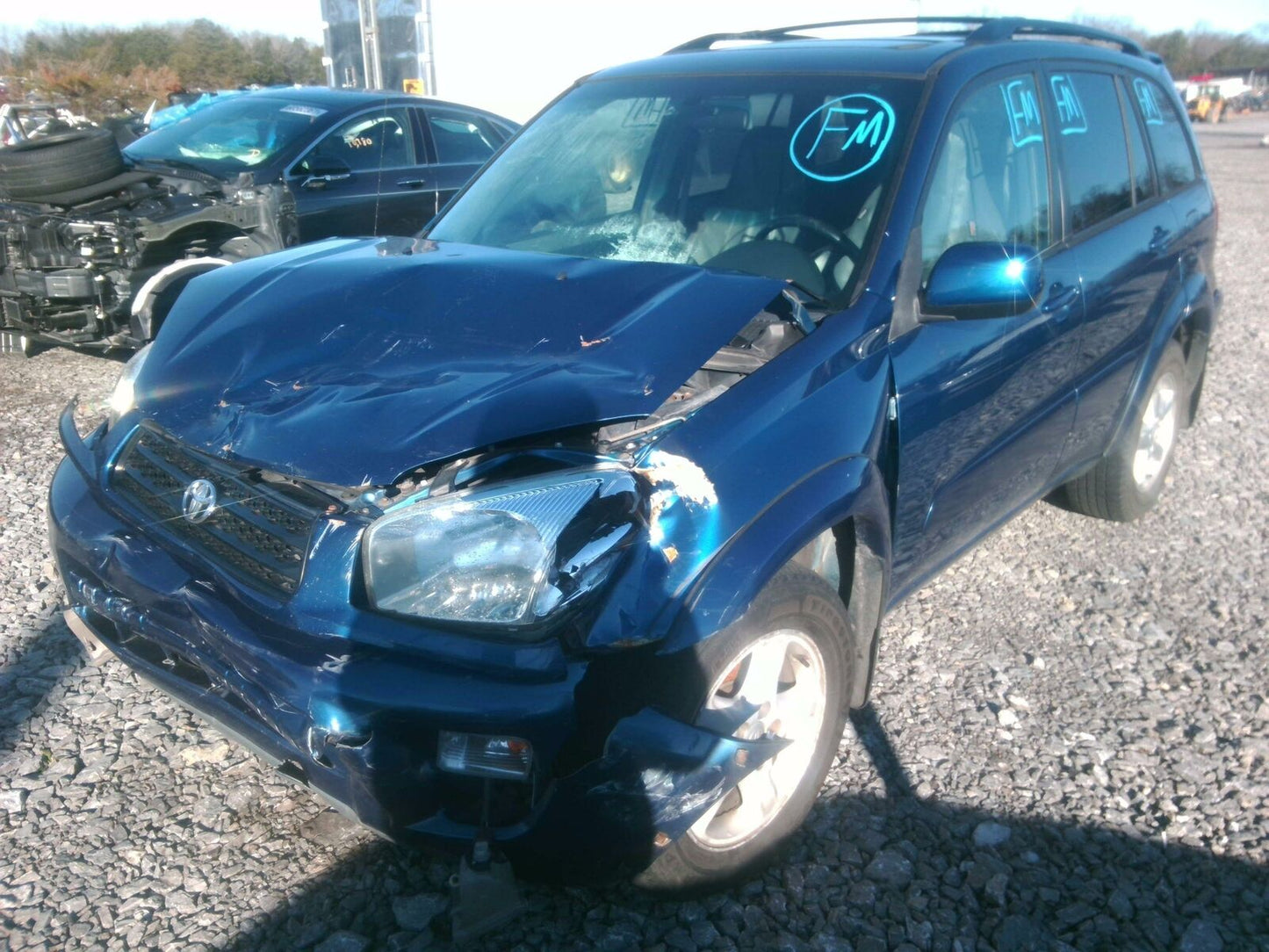 Rear Door TOYOTA RAV-4 Left 01 02 03 04 05