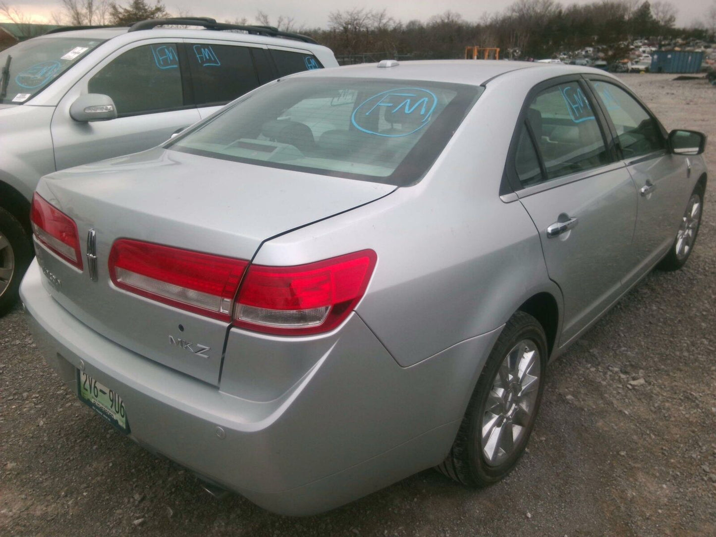 Tail Light Assembly LINCOLN MKZ Left 10 11 12