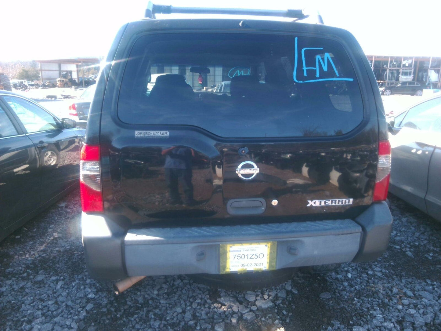 Trunk/decklid/hatch/tailgate NISSAN XTERRA 00 01 02 03 04