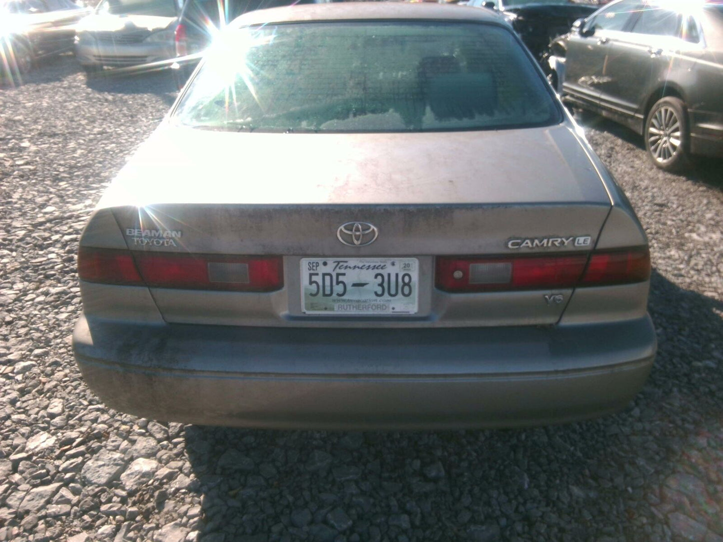 Rear Seat Belt TOYOTA CAMRY Right 99