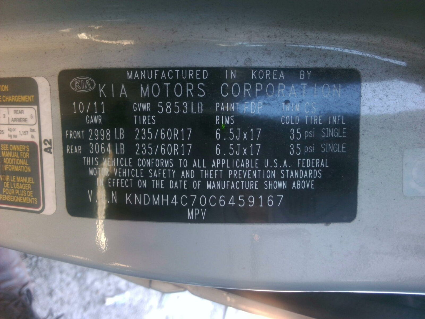 Transmission Assy. KIA SEDONA 11 12 14