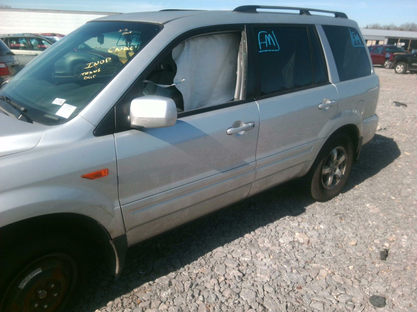 Trunk/decklid/hatch/tailgate HONDA PILOT 06 07 08