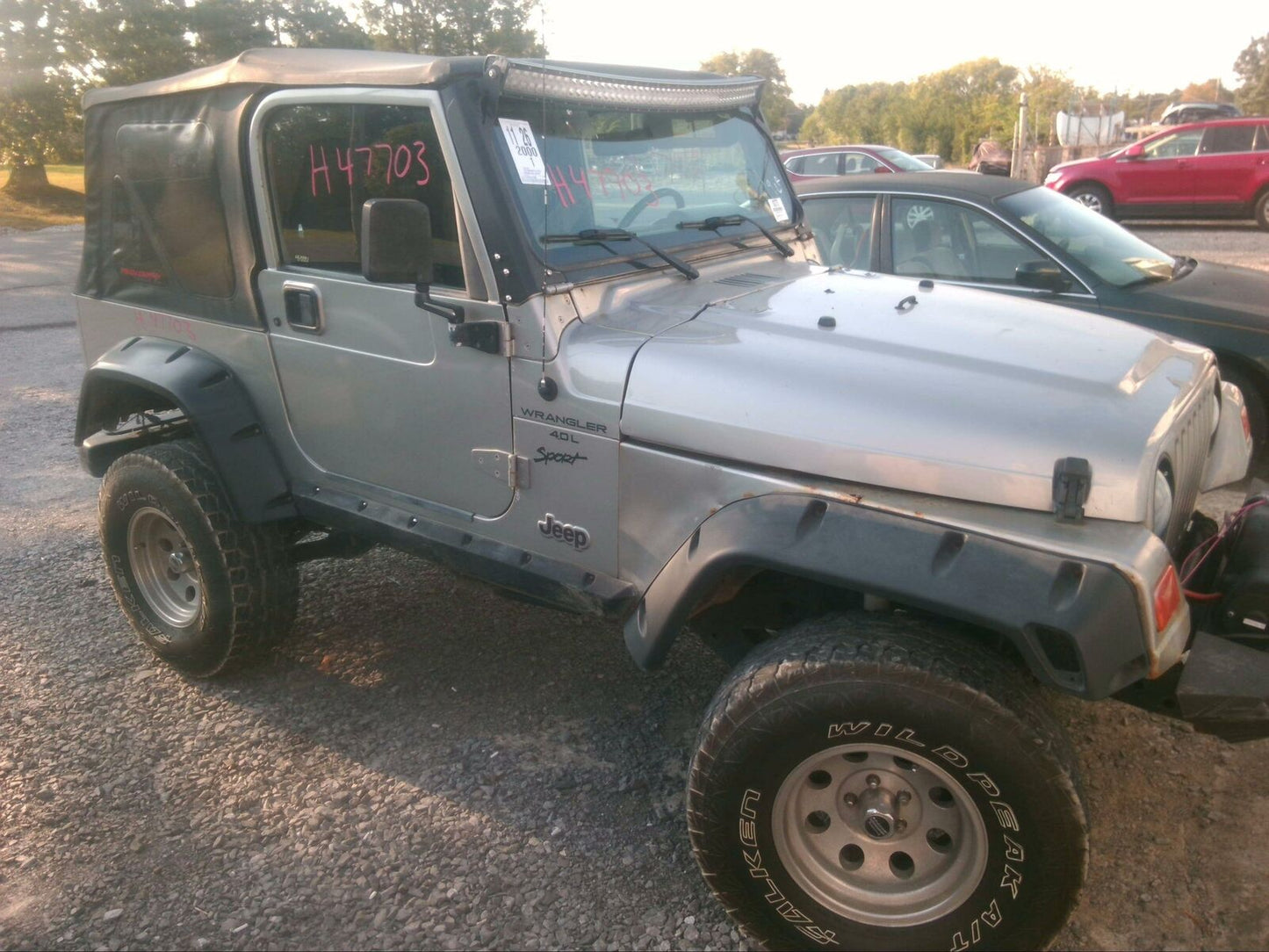 Rear Seat JEEP WRANGLER 00