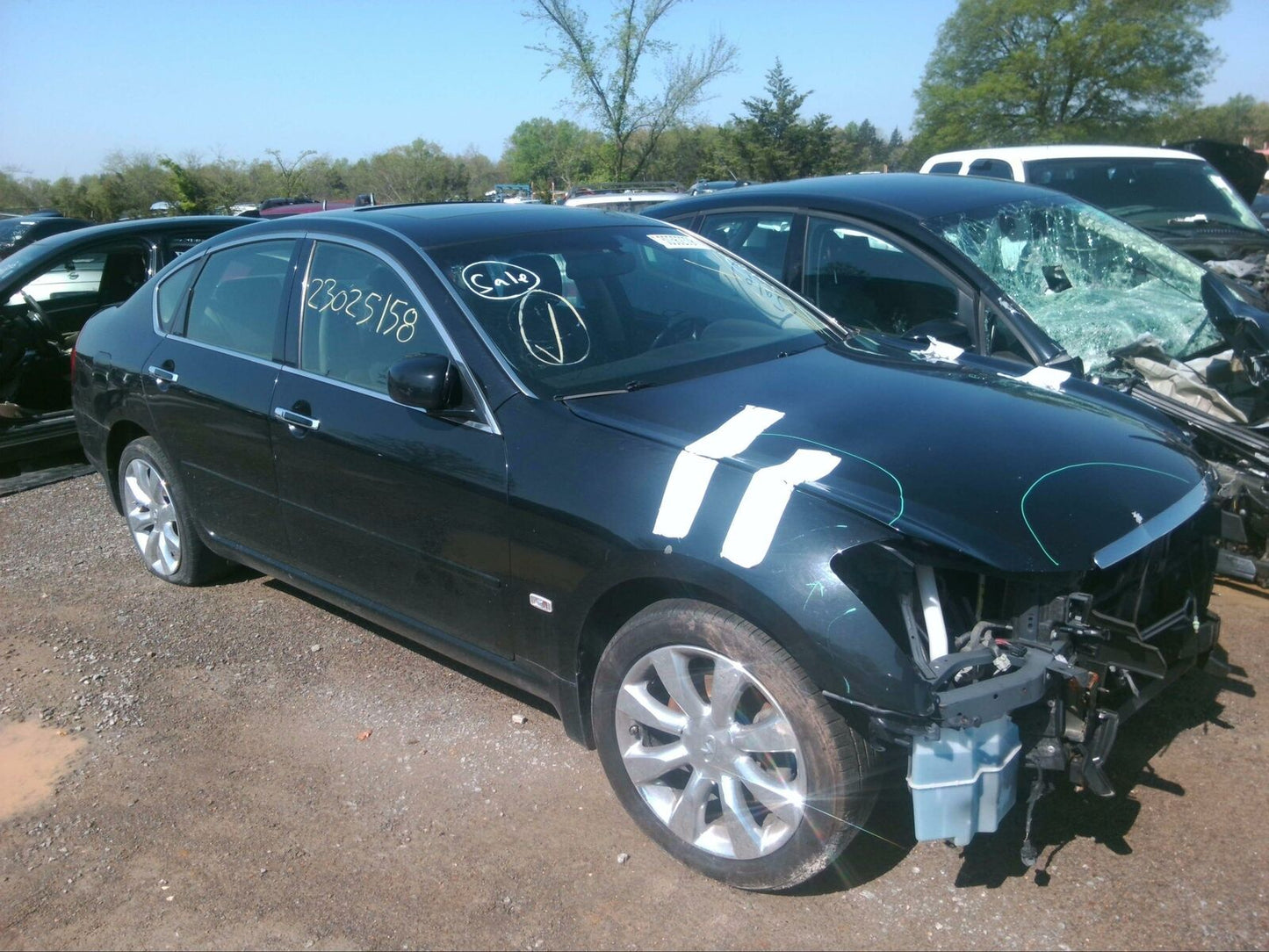 Sun Visor INFINITI M35 Right 06 07 08 09 10