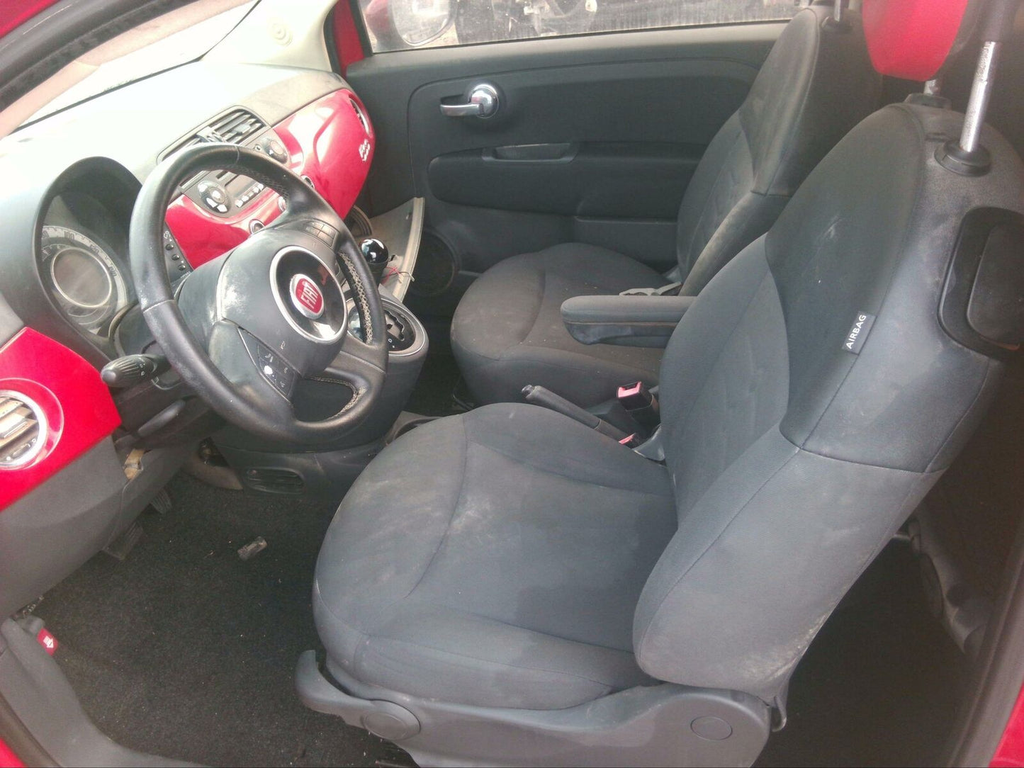 Rear Seat Belt FIAT 500 Left 13