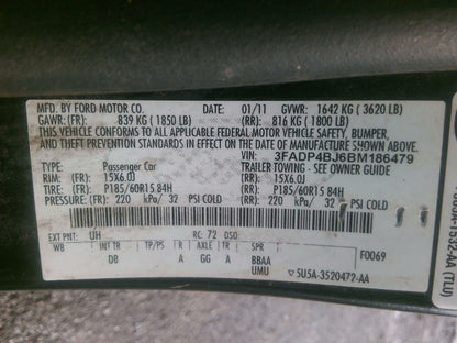 Transmission Assy. FORD FIESTA 11