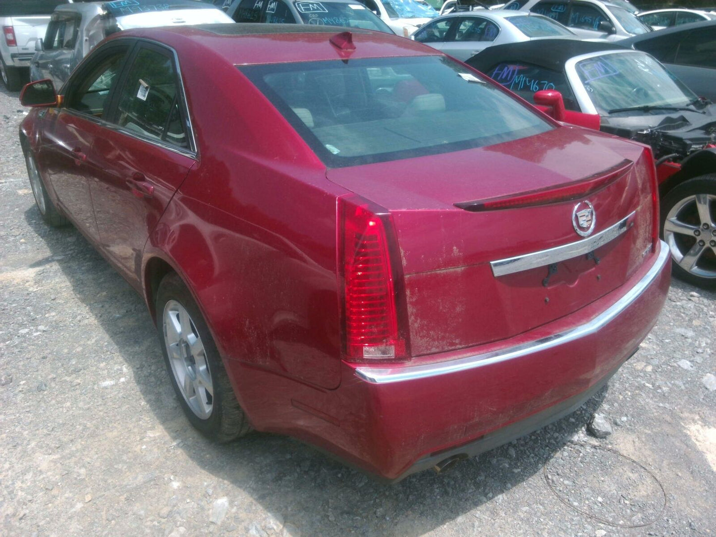 Rear Bumper Assembly CADILLAC CTS 08 09 10 11 12 13