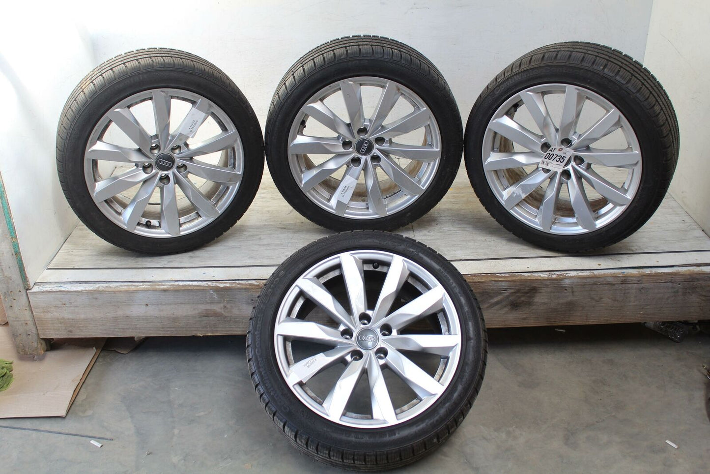 Wheel AUDI S5 18 19 SET W/TIRES