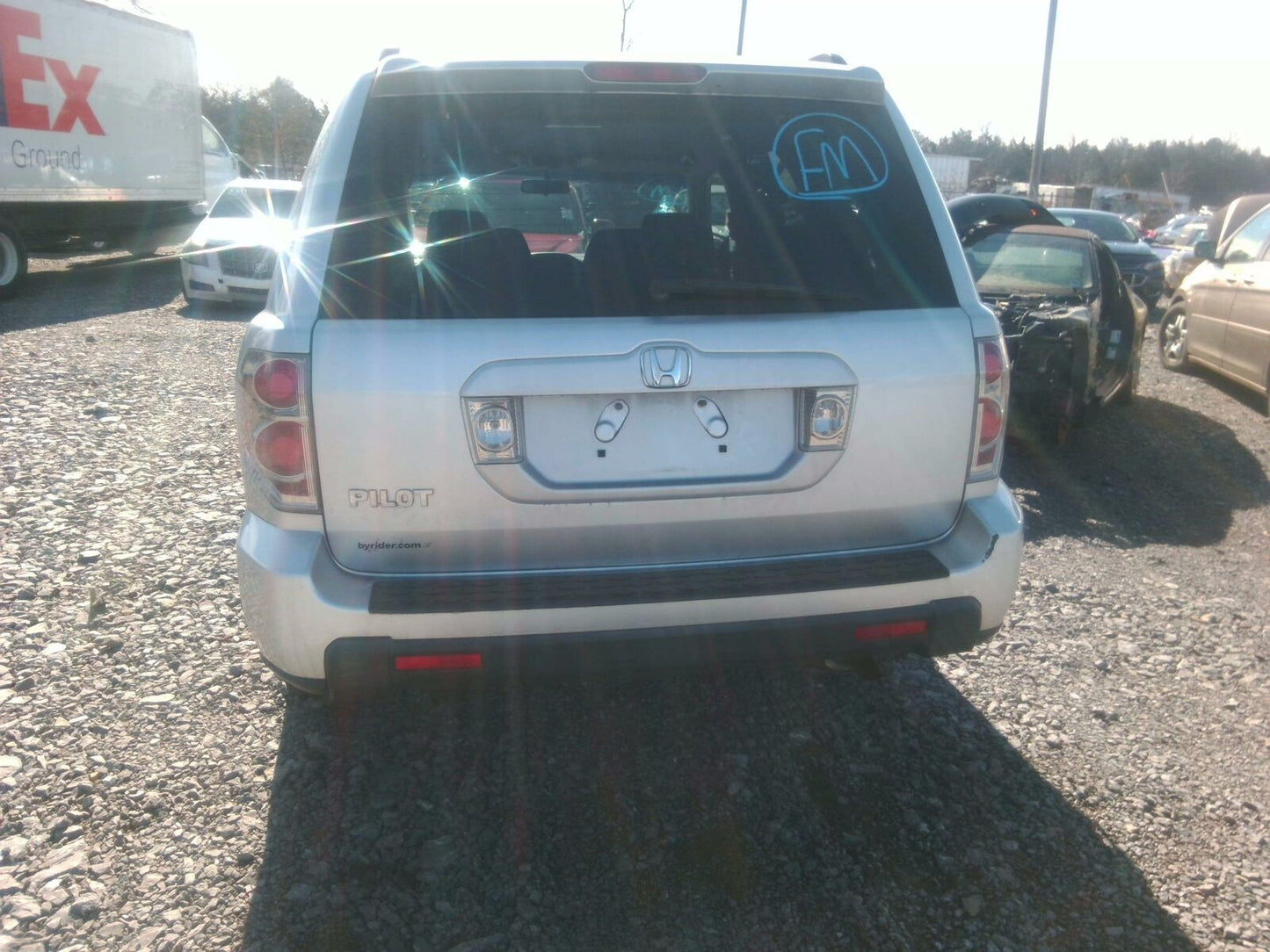 Trunk/decklid/hatch/tailgate HONDA PILOT 06 07 08