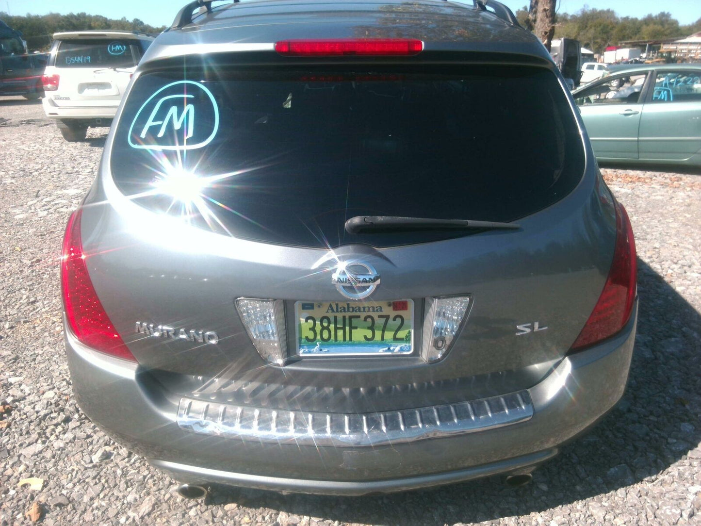 Tail Light Assembly NISSAN MURANO Left 06 07