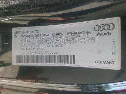 Sun Visor AUDI S5 Right 12 13