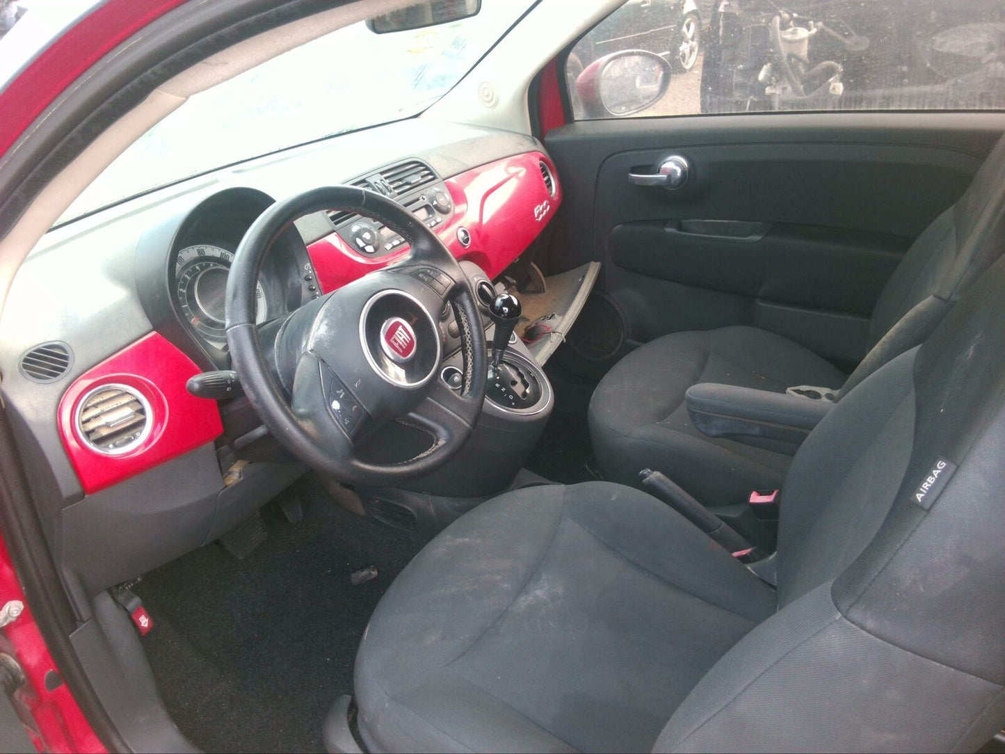 Rear Seat Belt FIAT 500 Left 13