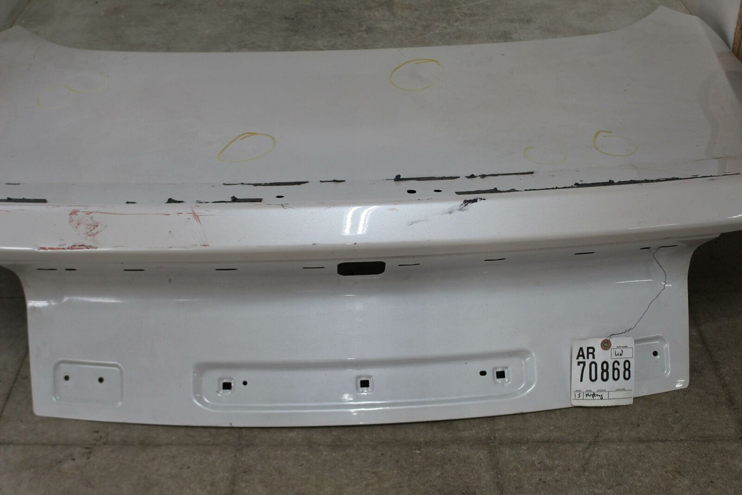 Trunk/decklid/hatch/tailgate FORD MUSTANG 15 16 17 18 19 20