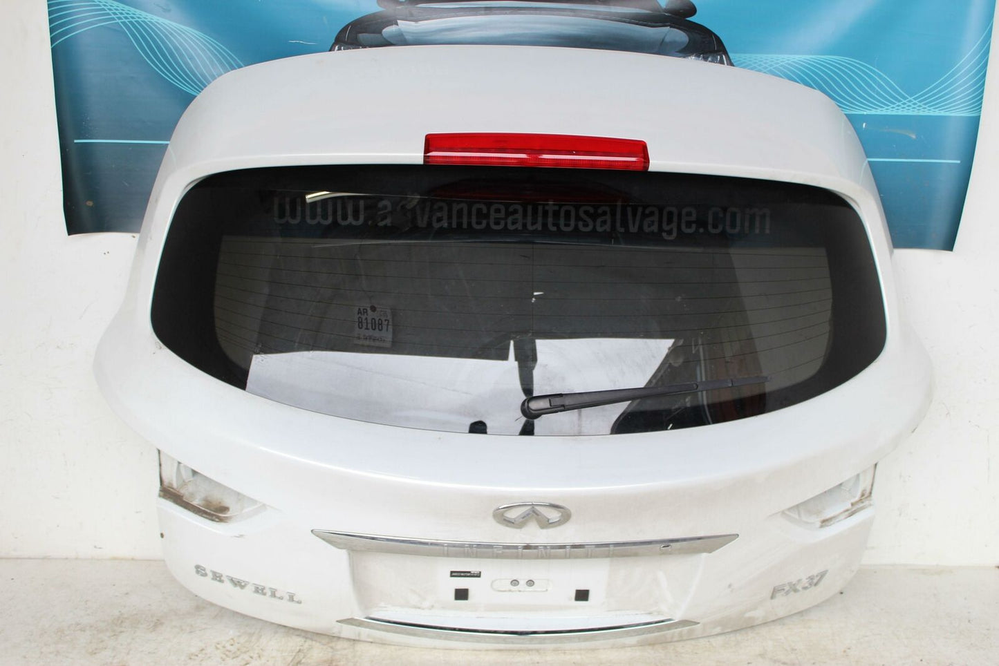 Trunk/decklid/hatch/tailgate INFINITI FX SERIES 11 12 13