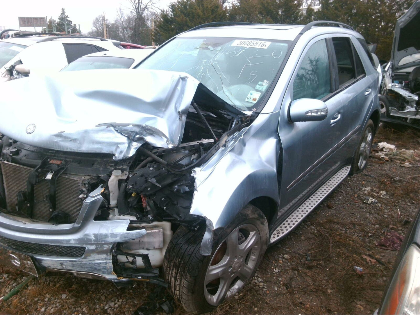 Trunk/decklid/hatch/tailgate MERCEDES ML SERIES 06 07 08 09